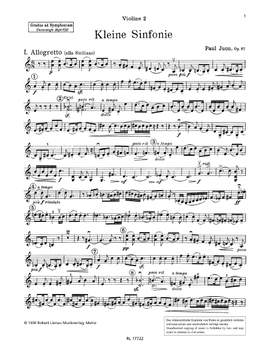 Juon, Paul: Kleine Sinfonie Band 8 op. 87