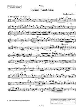 Juon, Paul: Kleine Sinfonie Band 8 op. 87