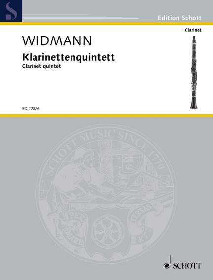 Widmann, Jörg: Clarinet quintet