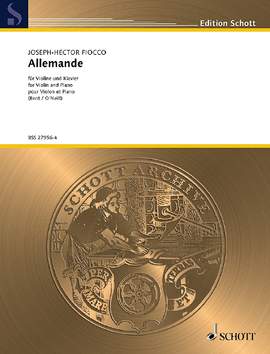 Fiocco, Joseph-Hector: Allemande