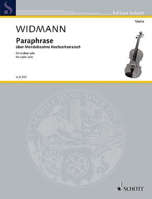 Widmann, Joerg: Paraphrase