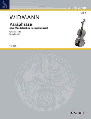 Widmann, Jörg: Paraphrase