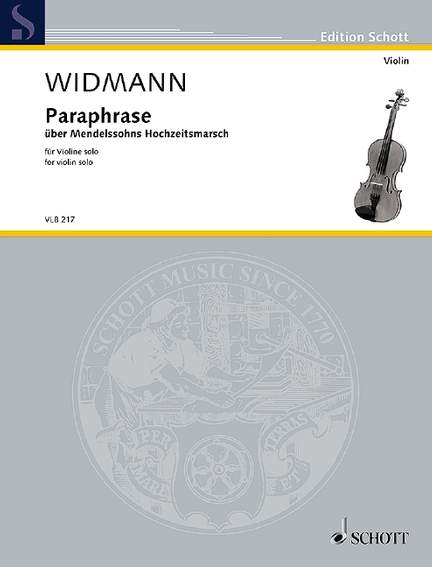 Widmann, Jörg: Paraphrase