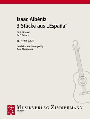 Albéniz, Isaac: From España op. 165/2, 5, 6