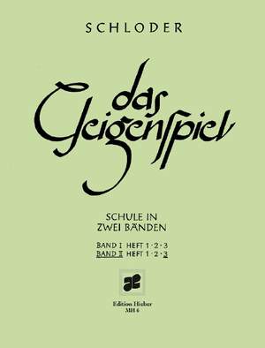 Schloder, Josef: Das Geigenspiel