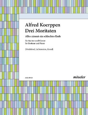 Koerppen, Alfred: Three broadside ballads