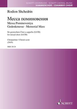 Shchedrin, Rodion: Memorial Mass