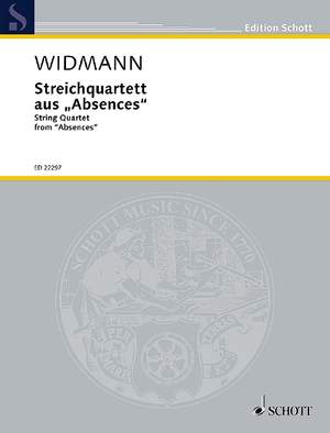 Widmann, Joerg: String Quartet