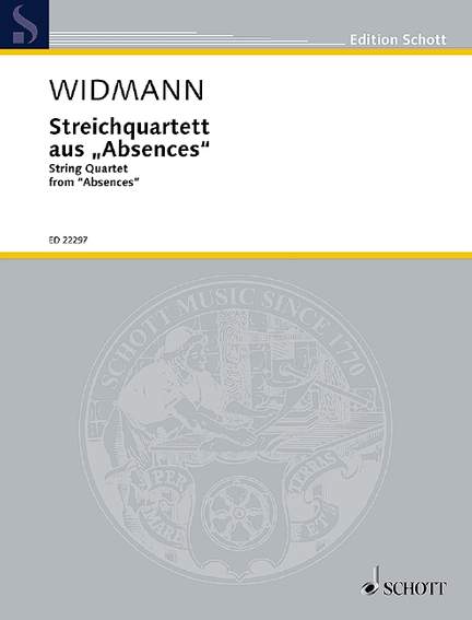 Widmann, Jörg: String Quartet