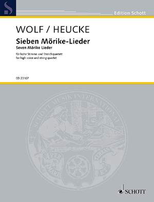 Wolf, Hugo Philipp Jakob: Seven Mörike Lieder