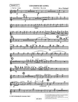 Wuesthoff, Klaus: Concierto de Samba