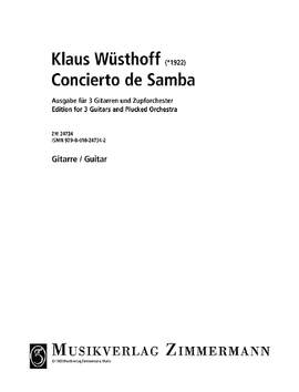 Wuesthoff, Klaus: Concierto de Samba