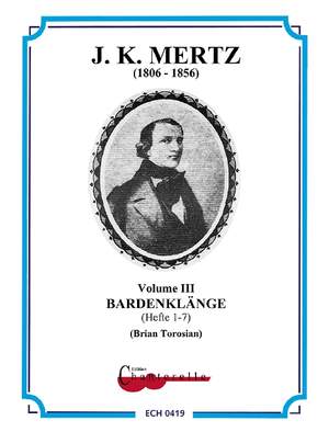 Mertz, Johann Kaspar: Guitar Works 3 op. 13/1-7