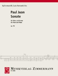 Juon, Paul: Sonata op. 78