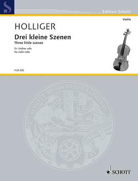 Holliger, Heinz: Three little scenes