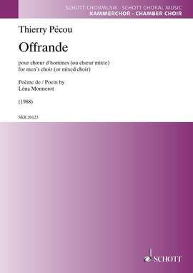 Pécou, Thierry: Offrande