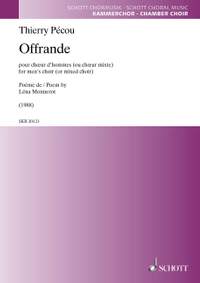 Pécou, Thierry: Offrande