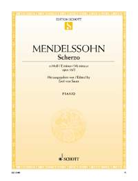 Mendelssohn Bartholdy, Felix: Scherzo E Minor op. 16/2