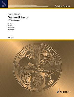 Bendel, Franz: Menuett Favori