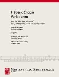 Chopin, Frédéric: Variations on the aria ”Non più mesta“ op. posth.