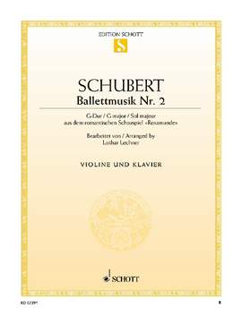 Schubert, Franz: Ballettmusik Nr. 2 G-Dur op. 26