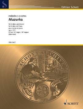 Chopin, Frédéric: Mazurka op. 17/1