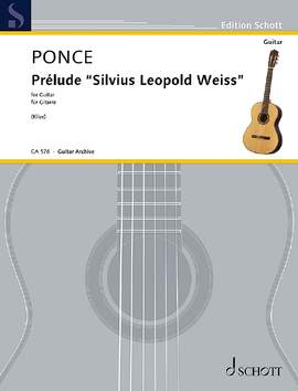 Ponce, Manuel Maria: Prelude "Silvius Leopold Weiss"