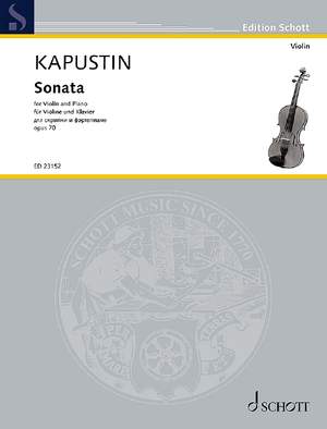 Kapustin, Nikolai: Sonata op. 70