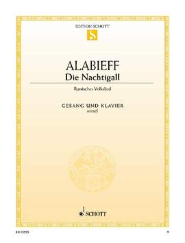 Alyabyev, Alexander Aleksandrovich: Nachtigall