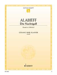 Alyabyev, Alexander Aleksandrovich: Nachtigall