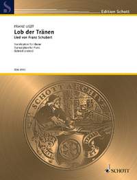 Schubert, Franz: Lob der Tränen