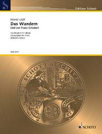 Schubert, Franz: Das Wandern