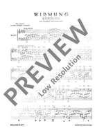 Schumann, Robert: Widmung Product Image