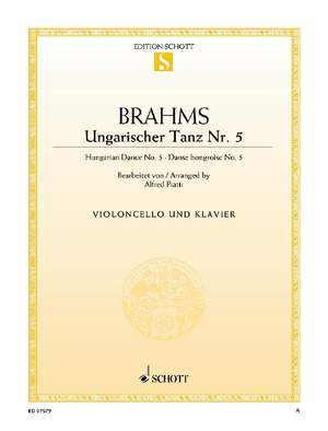 Brahms, Johannes: Ungarischer Tanz Nr. 5