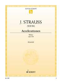 Strauß (Son), Johann: Accelerationen op. 234