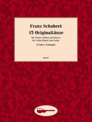 Schubert, Franz: 15 Original Dances