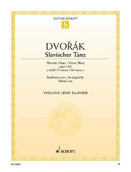 Dvořák, Antonín: Slawischer Tanz E minor op. 72/2