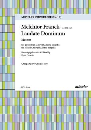 Franck, Melchior: Praise the Lord in his sanctuary 1