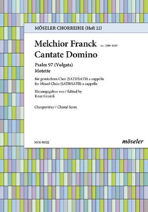 Franck, Melchior: Sing to the Lord a new song 22