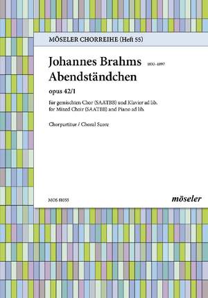 Brahms, Johannes: Evening serenade 55 op. 42,1