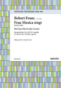 Franz, Robert: Mrs music sings 196 op. 24,3