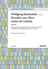 Stockmeier, Wolfgang: Save us, Lord, while we are awake 237 Wk 305