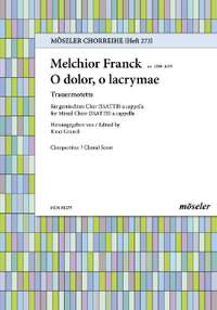 Franck, Melchior: O pain, o tears 273
