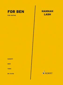 Jenks, Gabriel: For Ben