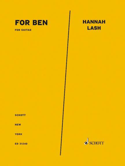 Jenks, Gabriel: For Ben