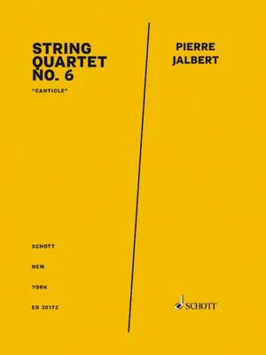 Jalbert, Pierre: String Quartet No. 6