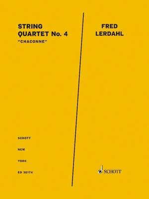 Lerdahl, Fred: String Quartet No. 4