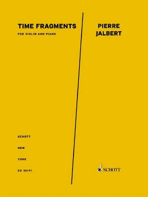 Jalbert, Pierre: Time Fragments