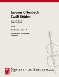 Offenbach, Jacques: Twelve Etudes op. 78