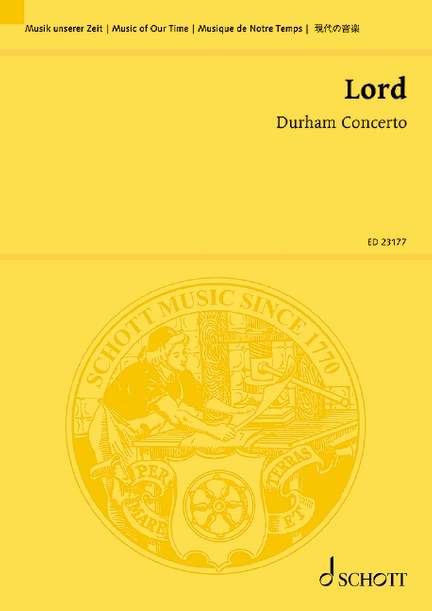 Lord, Jon: Durham Concerto